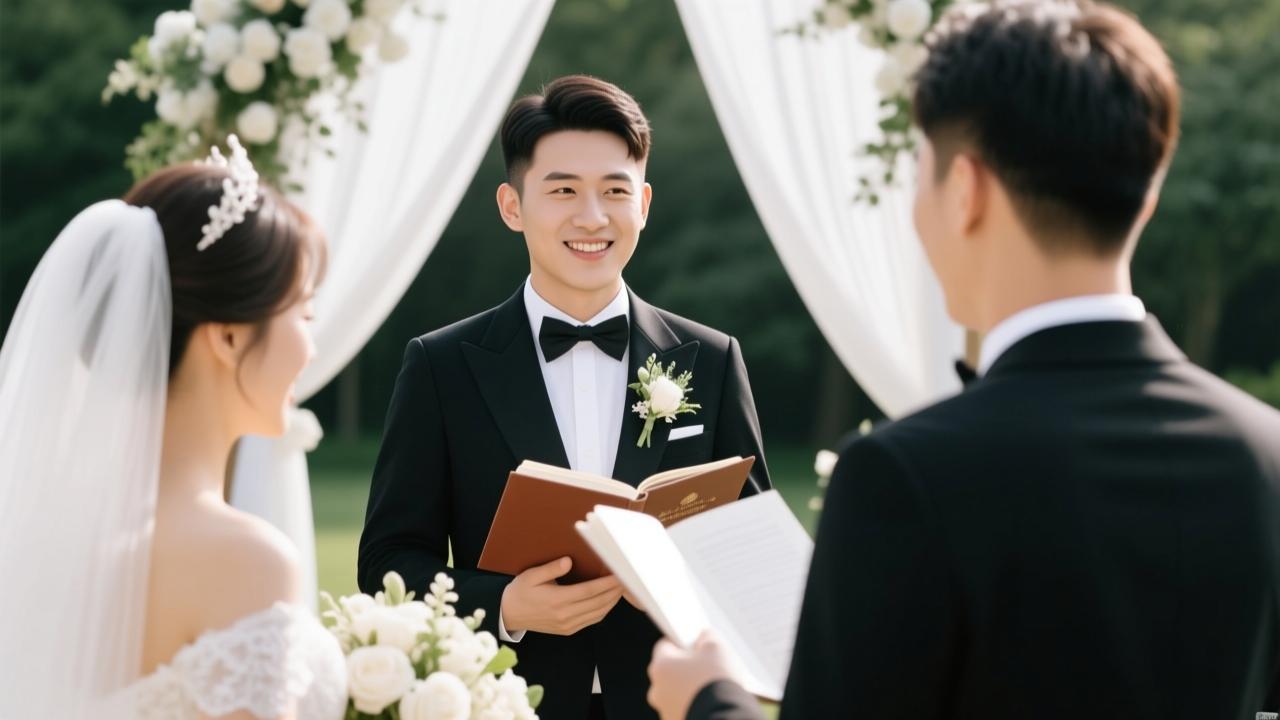 婚礼证婚词怎么写不尴尬?3个秘诀+真实案例教你写出专属感动