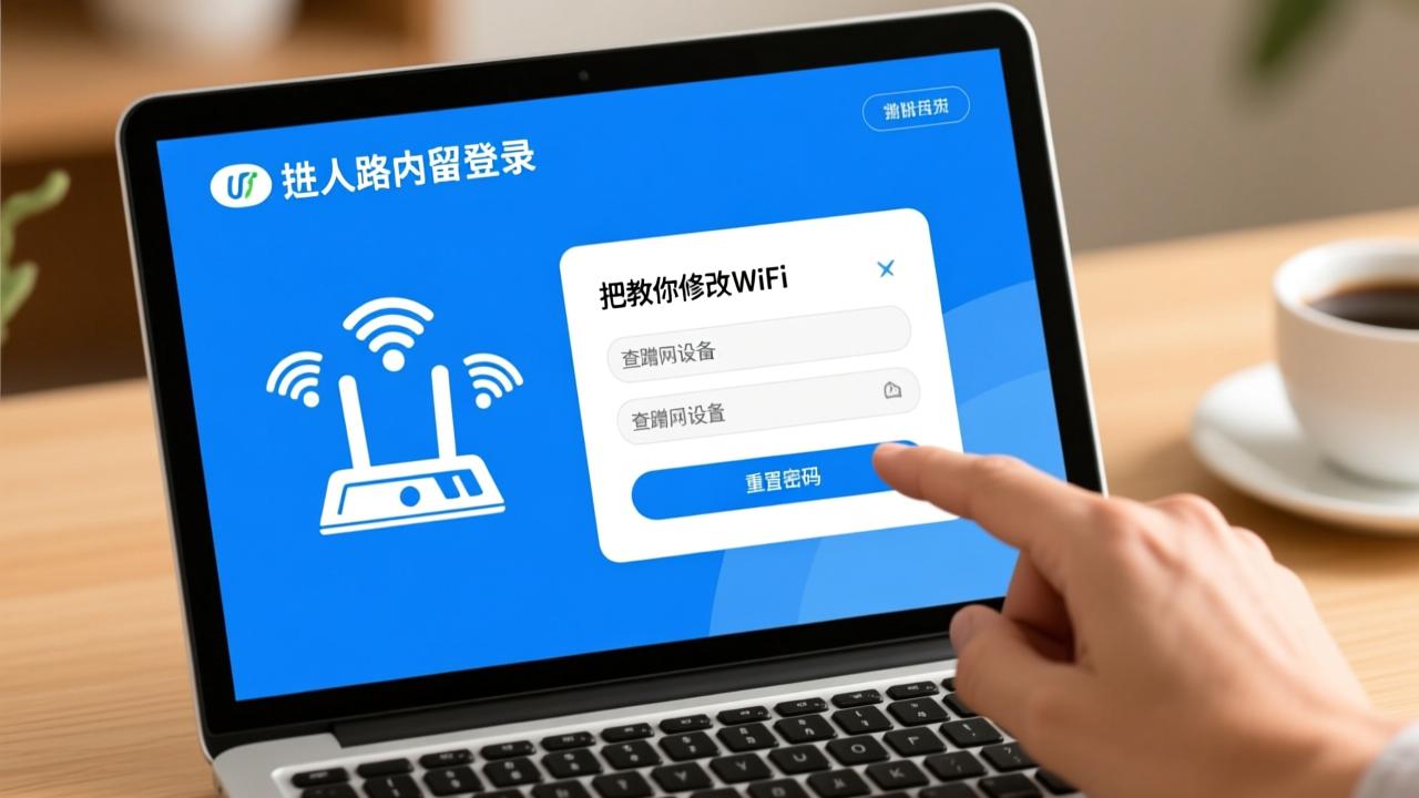 轻松进入路由器登录界面:手把手教你修改WiFi设置、查蹭网设备、重置密码